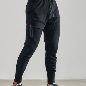 Midweight 100% Cotton Straight Casual Breathable <b>Drawstring</b> Closure Layered Pocket Jogger Men's Pants & <b>Trousers</b> - Product Image 1