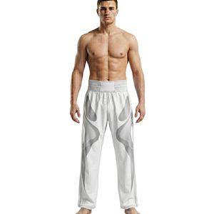 Professional White <b>Ring</b> Performance Boxing Trousers Moisture Wicking Martial Arts Sportswear Flexible Training Boxing Trousers - Product Image 1
