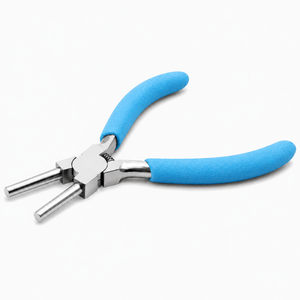 Pince à ressort bleu clair pour la fabrication de bijoux, outil en acier inoxydable pour la création de boucles, anneaux et pendentifs DIY - Product Image 2