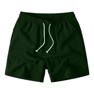 Pantalones Cortos Deportivos Casuales para Hombre, de Color Sólido, Secado Rápido, Cintura Elástica con Cordón Ajustable - Product Image 5