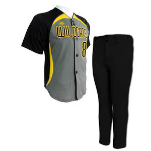 Uniforme de béisbol unisex de alta calidad hecho a medida con diferentes colores, conjuntos de ropa deportiva con logotipo con estilo superior técnico con cuentas - Product Image 5