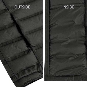 Veste matelassée en toile tricotée imprimée pour femmes - Imperméable, respirante, légère, manteau d'hiver - Product Image 6