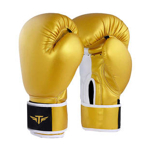 Guantes de boxeo de cuero en venta en línea, guantes de boxeo transpirables personalizados de marca privada - Product Image 1