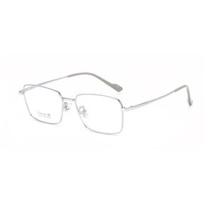Lunettes Optiques Carrées en Titane de Haute Qualité, Monture Complète Légère et Confortable, Tendance 2026 pour Hommes et Femmes - Product Image 1