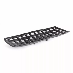 Plateau de service pour fruits en aluminium poli, forme irrégulière, motif de feuilles gravé, compatible micro-ondes, design moderne pour la décoration - Product Image 6