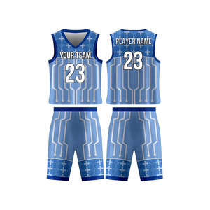 Ensemble de maillots de basket-ball personnalisés unisexes à col en V sans manches avec impression sublimée rouge et noir - Product Image 3