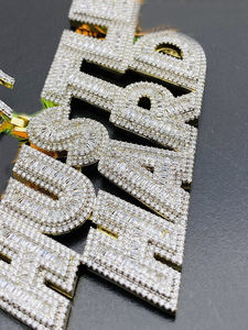 Collar de Cadena de Hielo con Corte Brillante de Plata 925 Personalizado para Hombre, Estilo Hip Hop, con Colgante de Jesús de Moissanita VVS, Chapado en Oro Rosa, de Starspire Jewels - Product Image 5