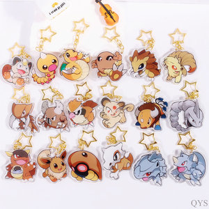พวงกุญแจอะคริลิคสั่งทำ QYS จี้การ์ตูน ของขวัญส่งเสริมการขาย ขายส่ง - Product Image 6