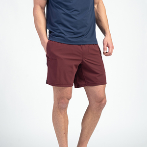 Men's <b>Canvas</b> Casual Mid Waist Running Beach Shorts Breathable Quick Dry Front Logo Gym Pockets Drawstring Closure Striped - Product Image 4