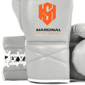 Custom Trending Fight Training Fly Boxing <b>Gloves</b> for Sale Comfortable Boxing <b>Gloves</b> Professional Custom <b>Silver</b> Fly Boxing <b>Gloves</b> - Product Image 5