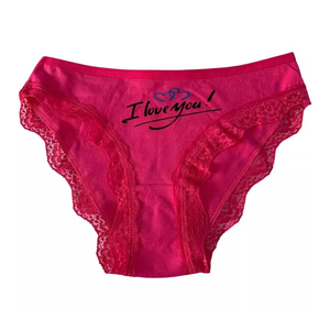 Ensemble de lingerie sexy en dentelle florale pour femmes, grande taille, soutien-gorge confortable + culotte taille haute en coton, prix bas, vente en gros - Product Image 3