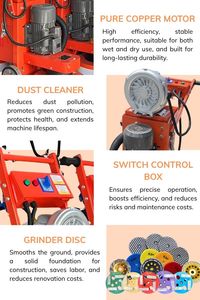 SF330เครื่องขัดพื้นคอนกรีตไฟฟ้า220V 380V ใช้เป็นงานผลิตจากเวียดนาม - Product Image 2