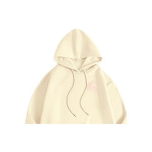 เสื้อฮู้ดดี้ผู้หญิงผ้าฝ้าย/ใยไผ่  แบบกำหนดเอง  ขนาดใหญ่พิเศษ  ระบายอากาศได้ดี  กันลม  ลายนูน  เป็นมิตรกับสิ่งแวดล้อม  สำหรับฤดูหนาว/ฤดูใบไม้ผลิ - Product Image 2