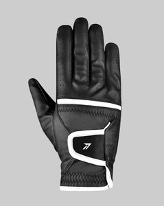 Gants de golf en maille pour hommes et femmes, respirants, ventilés, paume en cuir, antidérapants, logo personnalisé, OEM, vente en gros, usine - Product Image 6