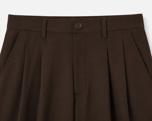 Pantalones Anchos Vintage para Mujer, Cintura Alta, Corte Holgado, Estilo Casual Urbano, Mezcla de Algodón Suave, OEM ODM - Product Image 6