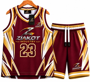 Vente en gros directe ZIAKOT INDUSTRY Maillot de basket-ball authentique rétro personnalisé vert et blanc - Product Image 3