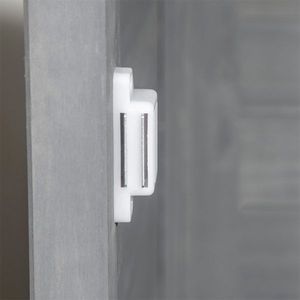 Banco da Giardinaggio Grigio per Esterni con Lavello, Ganci per Rubinetto e Pratico Armadietto Portaoggetti - Product Image 3