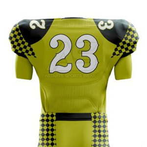 Diseña tu propio logotipo, uniforme de fútbol americano de color personalizado, hecho con el mejor material, uniforme de fútbol americano más vendido. - Product Image 5