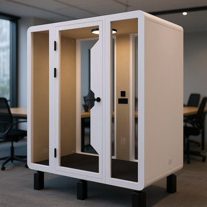 Duo HIPOD Cabines Acoustiques de Bureau pour Espaces Domestiques et Commerciaux avec une Excellente Isolation Sonore - Product Image 3