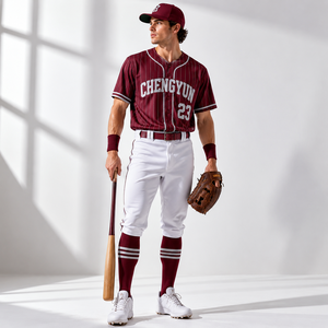Ensemble d'uniformes de <span class=keywords><strong>baseball</strong></span> personnalisés pour jeunes, maillot de softball en mesh respirant, solutions personnalisées pour clubs, durable, multisports - Product Image 1