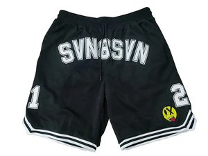 Shorts de sport décontractés pour hommes en maille polyester respirante à séchage rapide, avec cordon de serrage, poches et taille élastique, pour la gym, la course et le basketball - Product Image 2