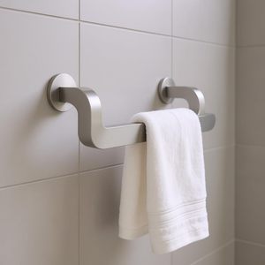 Anti Corrosive Nature Material Metal <b>Towel</b> Stand Premium Bathroom Decor Metal <b>Towel</b> Holder <b>Towel</b> <b>Rack</b> Hanger for Bathroom - Product Image 4