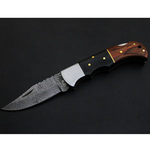 Couteaux pliants en acier inoxydable avec action de pivotnement fluide et manche texturé pour un contrôle sûr de la main et des résultats de qualité - Product Image 4