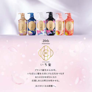 Champú Ichikami Smooth & Sleek Care 450ml Champú Japonés Sin Sulfatos con Extractos Herbales Japoneses Premium - Product Image 2