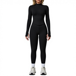 <b>Red</b> Solid 2 Piece Yoga Set Full Length Leggings <b>Crop</b> <b>Top</b> Mid Waist Heat-Transfer Printed Elastic Breathable Wrinkle Resistant - Product Image 6