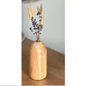 Jarrón de Madera Rústico Tallado a Mano con Diseño Personalizado para Decoración de Mesa, a Precios de Mayoreo de Proveedor Indio - Product Image 2