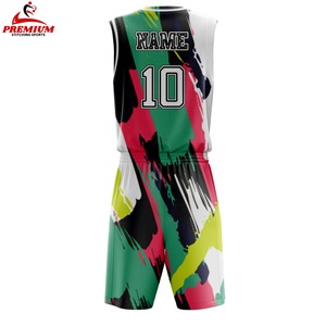 Uniforme de basketball respirant de haute qualité, grandes tailles, étiquette privée, logo personnalisé, service OEM pour hommes - Product Image 5
