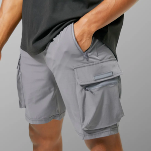 Shorts cargo pour hommes de style décontracté de haute qualité avec poches, prix bas, légers, pour un usage quotidien, fabriqués au Pakistan - Product Image 1