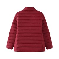 Chaqueta Cálida con Cierre y Cuello Alto Versátil para el Día a Día, Ligera, Cortavientos y Térmica, Prenda Exterior Informal Básica para Otoño e Invierno