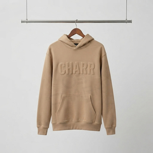 Sweat à capuche pour homme en coton 100% de haute qualité, coupe classique, avec broderie 3D sur le devant, style streetwear, en molleton, pour l'hiver, grandes tailles - Product Image 6