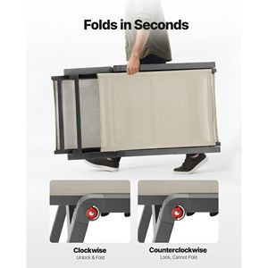Sdraio Pieghevole per Piscina, Capacità di Carico 180 Kg, 5 Posizioni Regolabili, Facile Montaggio - Product Image 3