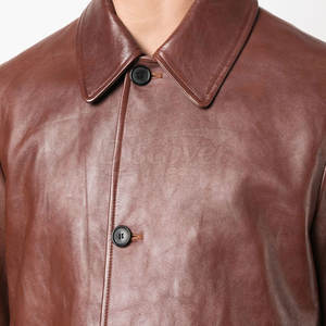 Chemise en cuir pour homme, dernier design, fabriquée au Pakistan, style streetwear, haute qualité, en vente en ligne - Product Image 5