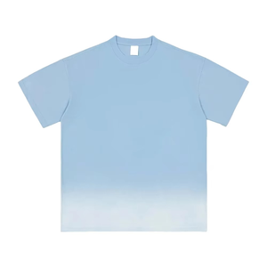 Camiseta de Hombre de Algodón Puro de Alta Calidad, 260 g/m², Lavado Ácido, Corte Holgado, Estilo Vintage, con Logotipo Personalizado Impreso, Venta al Por Mayor - Product Image 1