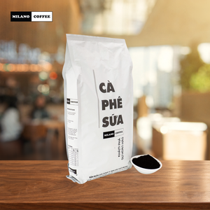 Café moulu torréfié au beurre 1kg avec sel iodé, notes lactées riches pour café au lait vietnamien OEM ODM - Product Image 2