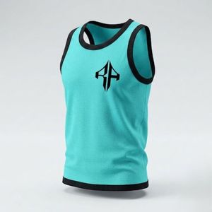 Débardeur pour homme, style décontracté, qualité supérieure, design personnalisé, technique d'impression, matière 100% coton par RIVIAN ATLANTIC - Product Image 5