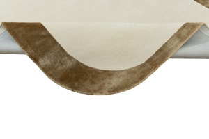 Tapis d'intérieur vintage bohème en laine bouclée, grand, doux, lavable en machine, antidérapant, extra épais, résistant aux taches, à carreaux, pour cuisine - Product Image 3