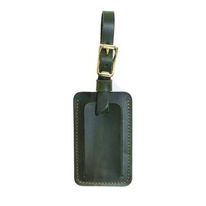 Étiquette de bagage en cuir PU de luxe de haute qualité, forme, couleur et taille personnalisées, protection anti-perte, résistante à l'eau, design écologique - Product Image 6