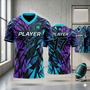 Maillot de football 7v7 personnalisé avec tissu haute performance pour les clubs, les écoles, les collèges et les équipes de ligue - Product Image 6