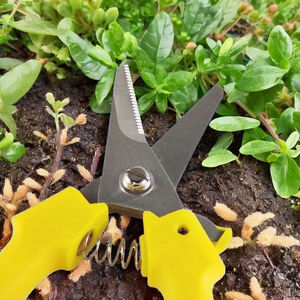 Sécateurs de jardin légers de 7,5 pouces - Acier inoxydable antirouille, poignée en plastique, qualité industrielle/bricolage pour la coupe des fleurs et des roses - Product Image 5