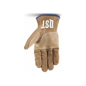 Guantes de Jardinería de Piel Serraje con Palma Reforzada, Guantes de Trabajo Suaves y Flexibles con Muñequera Elástica, Guantes para Trabajos en el Jardín, Proveedor Directo de Fábrica OEM - Product Image 5