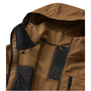Chaqueta de Caza Impermeable para Hombre, Cortavientos con Capucha y Múltiples Bolsillos, para Caza - Product Image 6