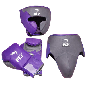 Ensemble d'entraînement et de sparring en cuir Pro sur mesure, neuf, super confortable, pour le kickboxing, dernier modèle, ensemble de boxe Fly - Product Image 2