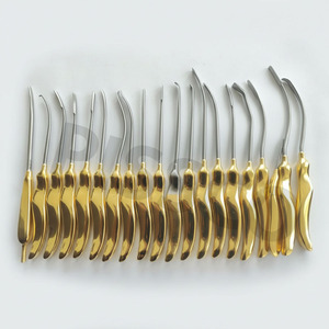 PISSCO Blepharoplasty Surgical <b>Instrument</b> Set Eye Surgery <b>Instruments</b> Set 30 Pcs Cosmetic Eye Surgery Stainless Steel - Product Image 5