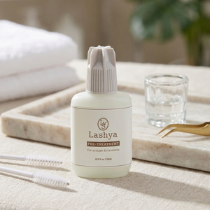 [Lashya] <b>Lash</b> Pre-Treatment 15ml Fresh Green Tea Scent for Stable Workflow Wholesale Eyelash <b>Extension</b> Primer 15ml - Product Image 3
