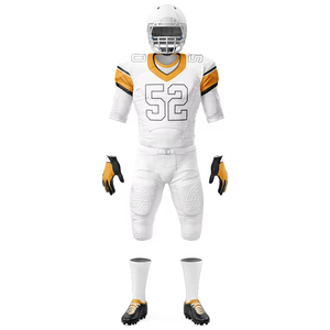 Uniformes de Fútbol Americano para Escuelas Secundarias, Proveedor de Marca Privada al por Mayor, 100% Poliéster Malla, Tallas Grandes, Ropa Deportiva de Fútbol Americano - Product Image 2