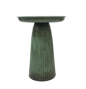 Garden Bird <b>Bath</b> Metal Pedestal Bird <b>Bath</b> Decorative Outdoor Yard Ornament New Garden Bird <b>Bath</b> - Product Image 2